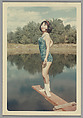 [Lili on the diving board, Casa Susanna, Hunter, NY], Unknown, Chromogenic print