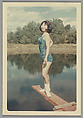[Lili on the diving board, Casa Susanna, Hunter, NY], Unknown, Chromogenic print