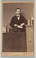 [Coffee and Cacao Seller], W. Schulze  German, Albumen silver print