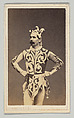[Man in Costume], C.D. Fredricks & Co.  American, Albumen silver print