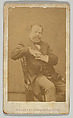 [Unidentified Man], Georges Penabert  French, Albumen silver print