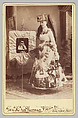[Merchants' Carnival Portrait: Geo. H. Van Norman Photography Studio, Waltham, Massachusetts], George H. Van Norman  American, Albumen silver print