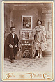 [Merchants' Carnival Portrait: E. J. Hinshaw, Lynn, Indiana], Ohio Photo Co.  American, Gelatin silver print