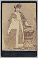 [Merchants' Carnival Portrait: E. L. Antony, Cameron, Texas], Walker Morris  American, Albumen silver print