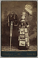 [Merchants' Carnival Portrait: William W. Briley's Fine Art Studio, Flushing, Michigan], William W. Briley  American, Albumen silver print