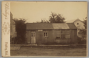 [William W. Briley's First Photography Studio, Flushing, Michigan], William W. Briley  American, Albumen silver print