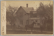 [William W. Briley's Fine Art Studio, Flushing, Michigan], William W. Briley  American, Albumen silver print