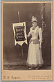 [Merchants' Carnival Portrait: Lamb's Drug Store, San Bernardino, California], A. H. Rogers  American, Albumen silver print