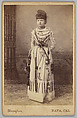 [Merchants' Carnival Portrait: Napa, California], John Gray Brayton  American, Albumen silver print
