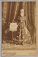 [Merchants' Carnival Portrait: J.H. Hammond Druggist, Eldora, Iowa], Moran  American, Albumen silver print