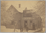 [William W. Briley's Fine Art Studio, Flushing, Michigan], William W. Briley  American, Albumen silver print