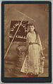 [Merchants' Carnival Portrait: Trowbridge &  Hageman, Riverside, California], Z. P. McMillen  American, Albumen silver print