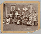 [Merchants' Carnival Group Portrait: Whitesboro, Texas], G. C. Baum  American, Gelatin silver print