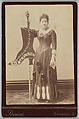 [Merchants' Carnival Portrait: Ed Atkinson, Shoemaker, Circleville, Ohio], O. H. Spencer   American, Albumen silver print