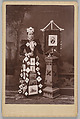 [Merchants' Carnival Portrait: Charles W. Rundlett Photography Studio, Sharon, Wisconsin], Charles W. Rundlett  American, Gelatin silver print