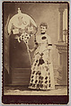 [Merchants' Carnival Portrait: Kimball & Jackson Paint Shop, Visalia, California], E. M. Davidson  American, Albumen silver print