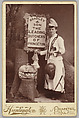 [Merchants' Carnival Portrait: Bradley & Son Butchers, Princeton, Illinois], A. W. Huntington  American, Gelatin silver print