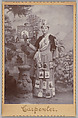 [Merchants' Carnival Portrait: Carpenter Photography Studio, Saline, Missouri], Carpenter  American, Albumen silver print