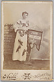 [Merchants' Carnival Portrait: John Swanson Shoes & Boots, Hoopeston, Illnois], S. E. Hall  American, Gelatin silver print