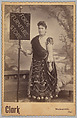 [Merchants' Carnival Portrait: Fords Furniture Store, Watsonville, California], Clark  American, Albumen silver print