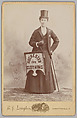 [Merchants' Carnival Portrait: Rochester For Clothing, Garrettsville, Ohio], R. J. Langston  American, Gelatin silver print