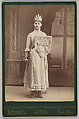 [Merchants' Carnival Portrait: Trinity Guild, Troy, Ohio], Schell  American, Albumen silver print