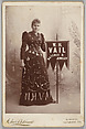[Merchants' Carnival Portrait: W. H. Vail Watches & Jeweley, Valparaiso, Indiana], Charles B. Hinea  American, Gelatin silver print