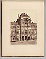 Pavillon de l'Horloge, Edouard Baldus French, born Prussia, Albumen silver print from glass negative