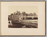 Hôtel-de-Ville, Edouard Baldus French, born Prussia, Albumen silver print