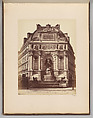 Fontaine Saint-Michel, Edouard Baldus French, born Prussia, Albumen silver print from glass negative