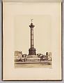 Colonne de Juillet, Edouard Baldus French, born Prussia, Albumen silver print from glass negative