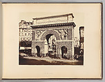 Porte Saint-Martin, Edouard Baldus French, born Prussia, Albumen silver print