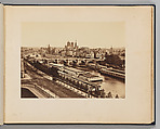 Panorama de la Cité, Edouard Baldus  French, born Prussia, Albumen silver print from glass negative