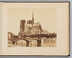 Notre-Dame (Abside), Edouard Baldus  French, born Prussia, Albumen silver print from glass negative