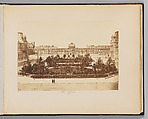 Palais de Tuileries (côté de la place du Carrousel), Edouard Baldus  French, born Prussia, Albumen silver print