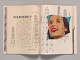 "The Oil in Your Make-Up," in Junior Bazaar, Ernst Beadle  American, Photomechanical reproduction