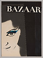 [Harper's Bazaar Cover Maquette], Lillian Bassman, Gelatin silver print with collaged elements and applied media
