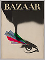 [Harper's Bazaar Cover Maquette], Lillian Bassman, Gelatin silver print with collaged elements and applied media