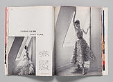 "Fantasy on the Dance Floor," in Harper's Bazaar, Lillian Bassman, Photomechanical reproduction