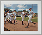 Hudson Valley Renegades 15: Returning after a homerun, Stephen Shore  American, Chromogenic print