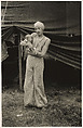 The Man Who Swallows Razor Blades, Hagerstown, Md., Diane Arbus  American, Gelatin silver print