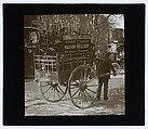 Le porteur des Halles, Louis Vert French, Gelatin silver transparency on glass