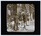 La soupe aux Halles, Louis Vert French, Gelatin silver transparency on glass