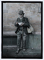 V. La Soupe a 2 sous aux Halles - Paris, Paul Géniaux French, Gelatin silver transparency on glass with applied color