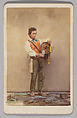 [Water Seller], Giorgio Sommer  Italian, born Germany, Albumen silver print from glass negative with applied color