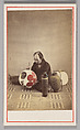 [Lamp Maker], Renjō Shimooka  Japanese, Albumen silver print with applied color