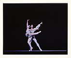 [Daniel Duell and Female Dancer in George Balanchine's "Chaconne," New York City Ballet], Monroe I. Warshaw  American, Silver dye bleach print