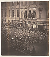 [Parade of New York Firefighters Traveling to Washington, D. C. for the Inauguration of President James Buchanan]
, Charles DeForest Fredricks  American, Salted paper print from glass negative