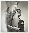 Salvador Dalí, George Platt Lynes American, Gelatin silver print with applied pigment