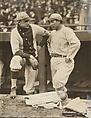 Rube Marquard & Chief Meyers, Charles M. Conlon American, Gelatin silver print